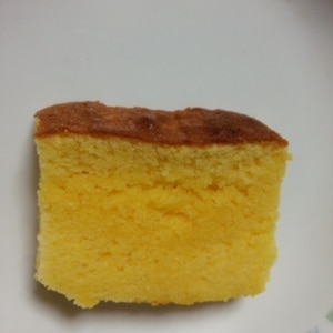 天ぷら粉で☆しっとり黄金の卵ケーキ